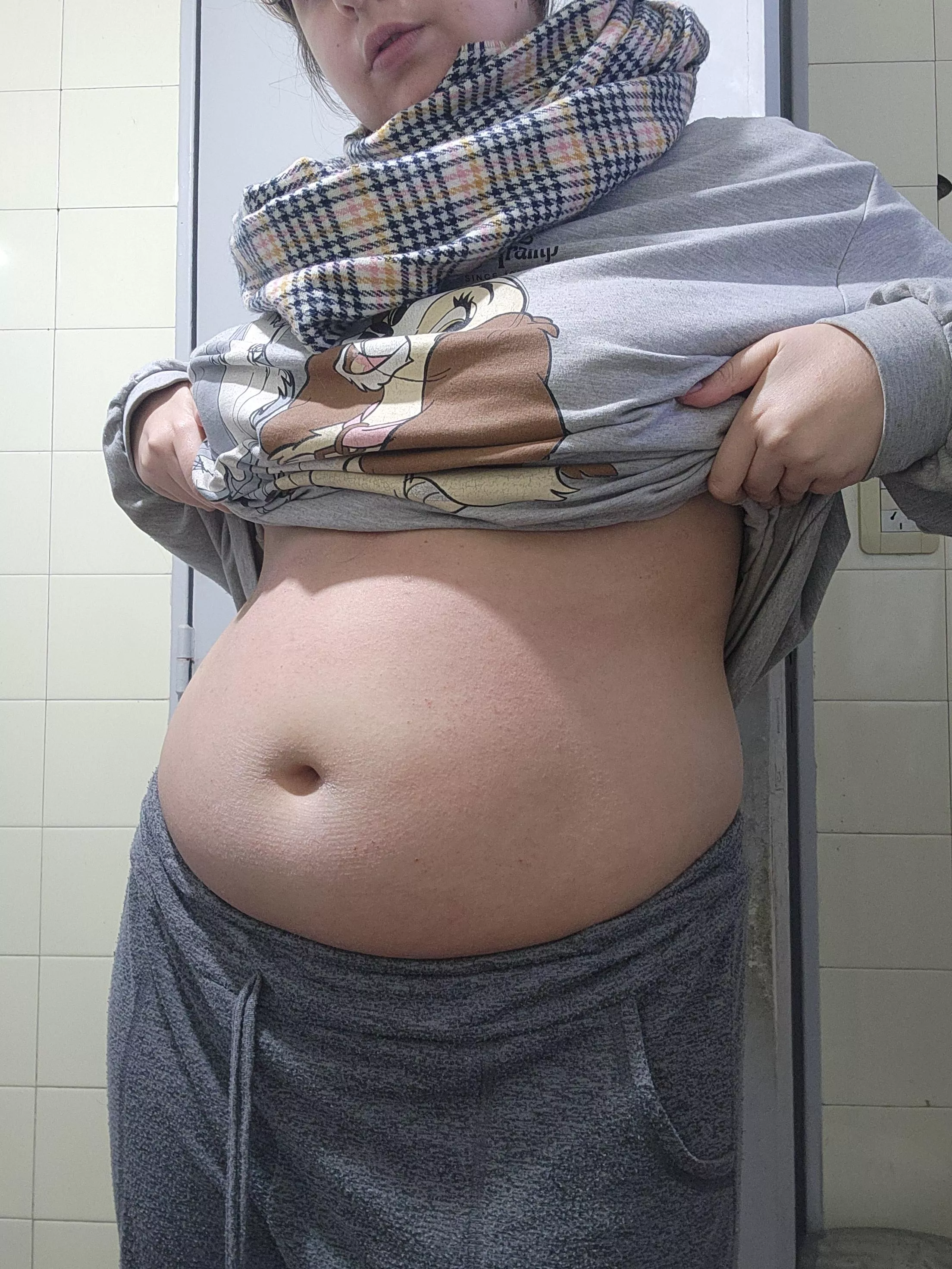 My bellybutton looks deep