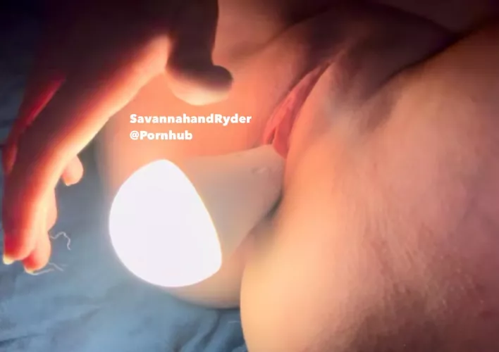 Pussy so powerful it can turn on a lightbulb. 💡 Can your girls pussy do that?  