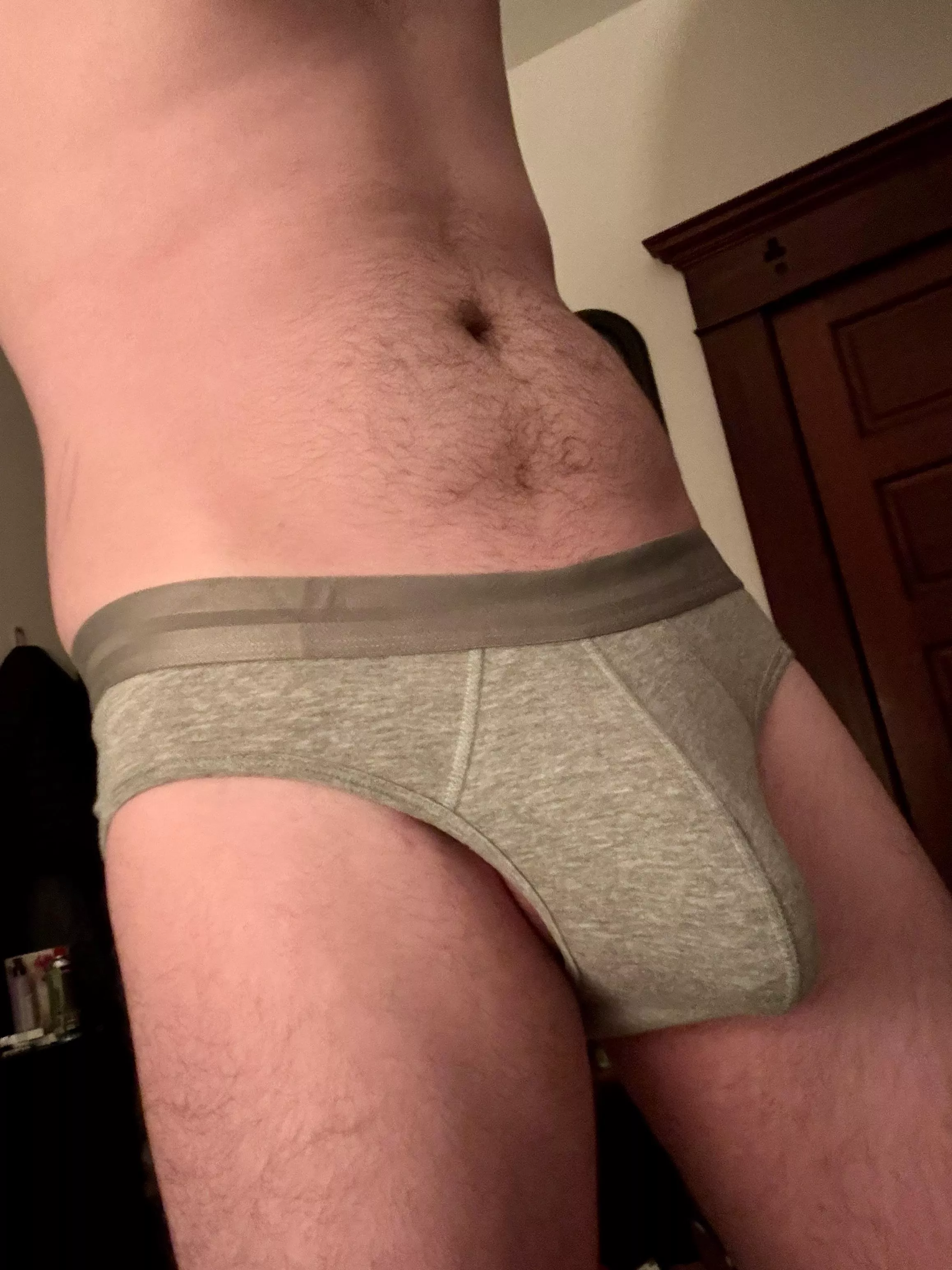 Who likes my grey briefs?