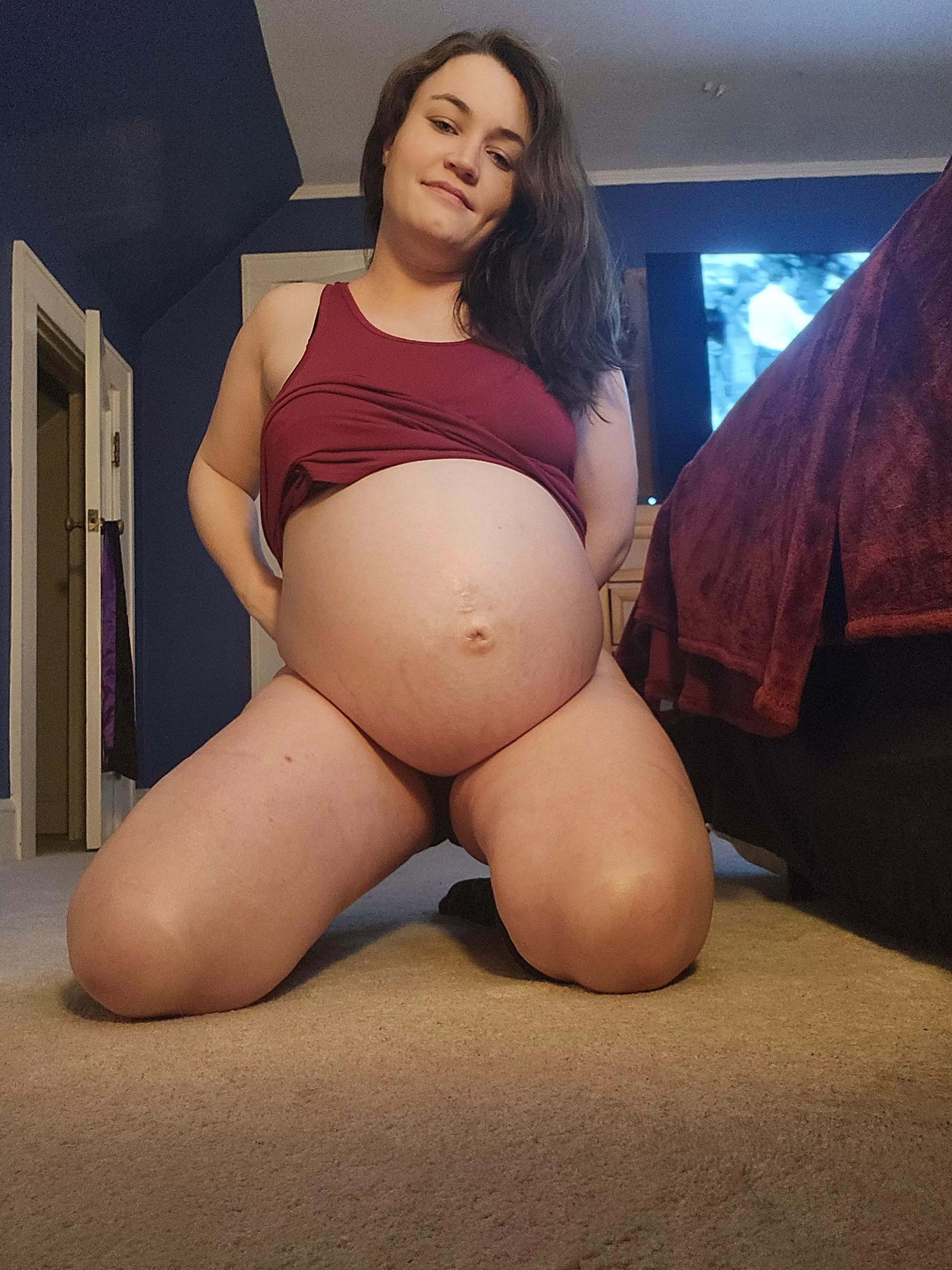 Would you rather fuck in the 1st, 2nd or 3rd trimester? Personally I love second 😉 