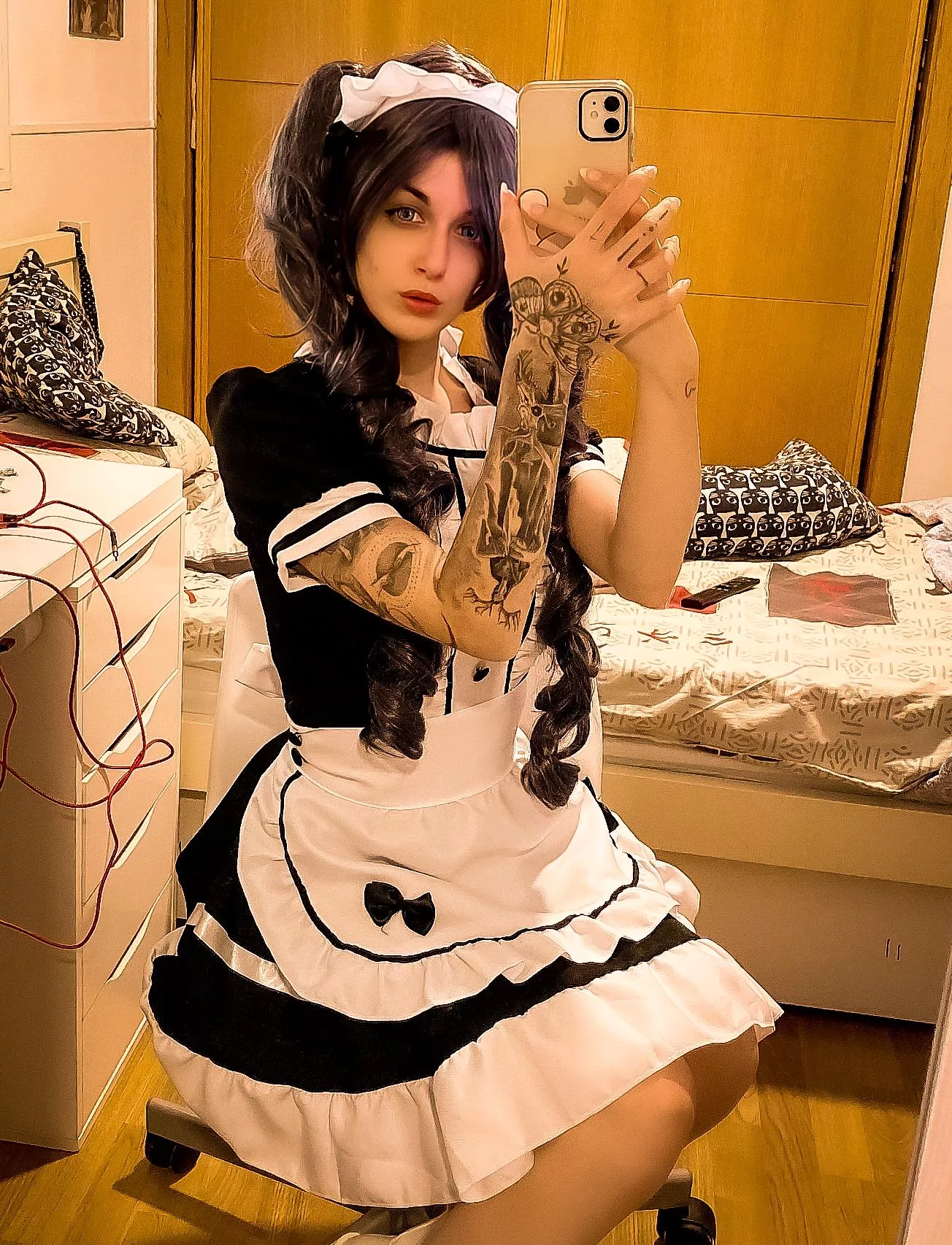 Your dirty maid always ready to serve you papi