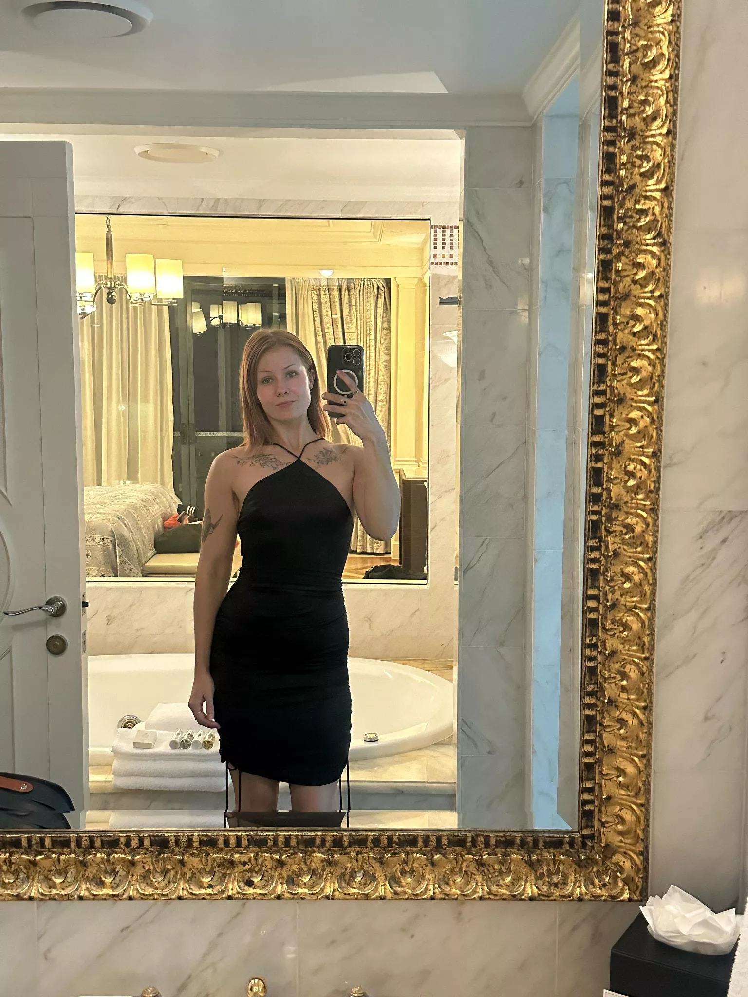 A lot of skin exposed, do I still appear classy?