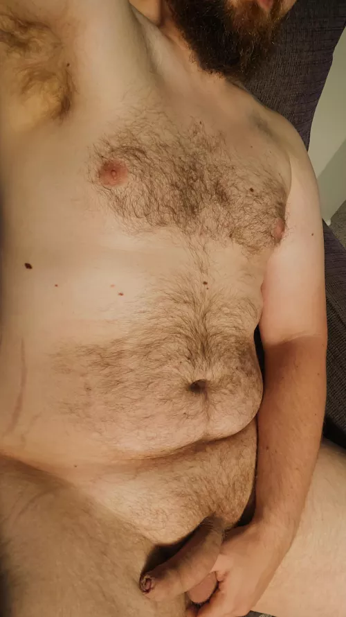 Crawl on top and unwind.