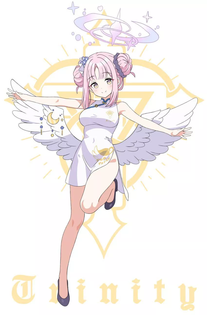 Cute and sexy angel waifu