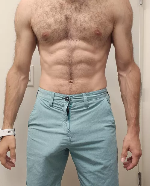 Do I go out like this or change into looser pants (30)