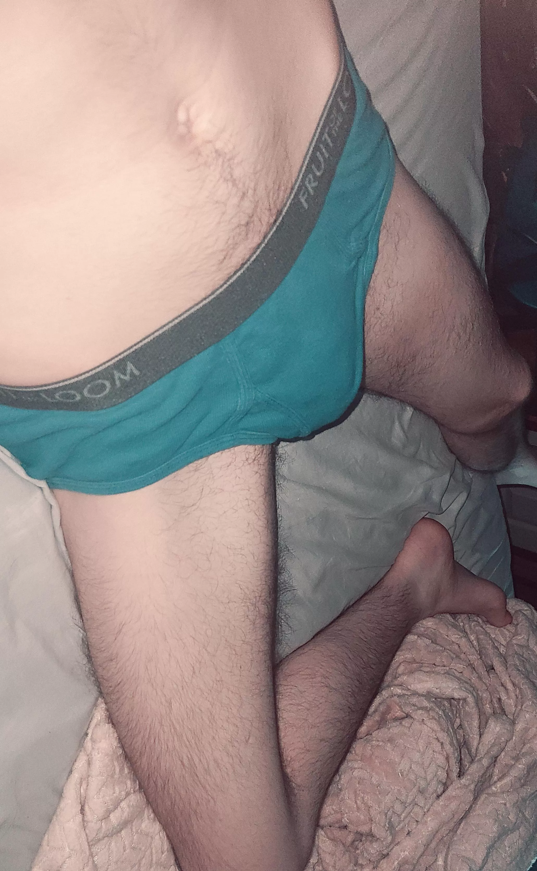 Hanging out in my favorite briefs tonight.