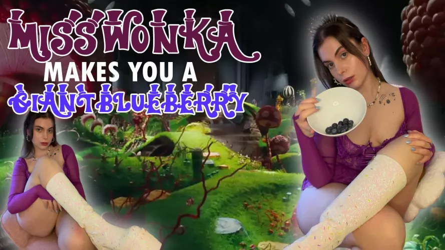 Heard you’ve got a thing for blueberry humiliation 🫐🫐🫐