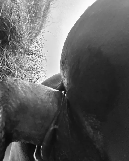 I like kissing her birthmark...