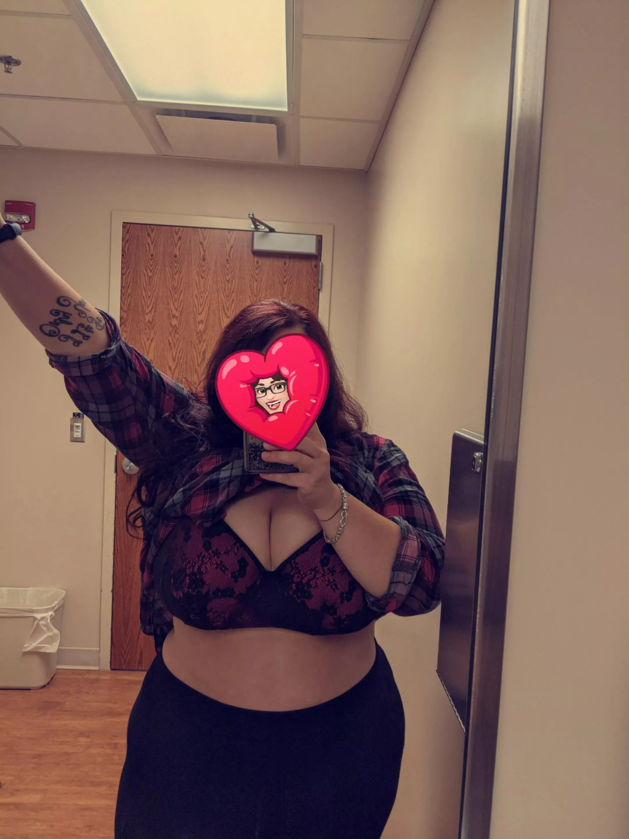 I like to show off my cute bras