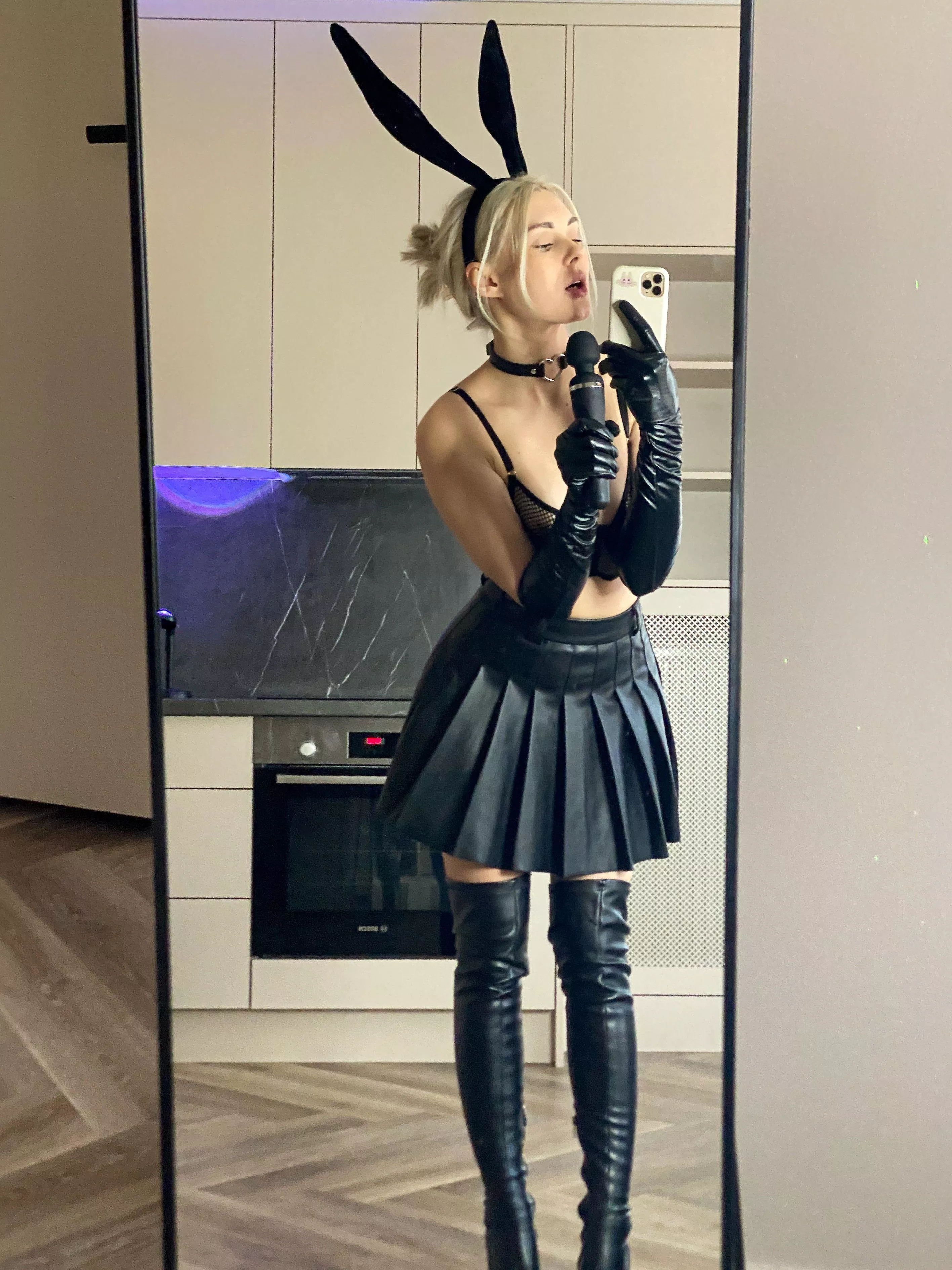 I'm bare and ready, waiting for you