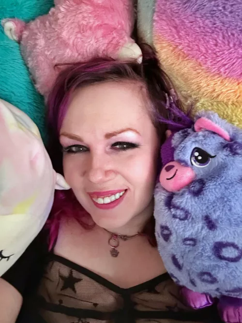 I'm the cutest stuffy in the pile!