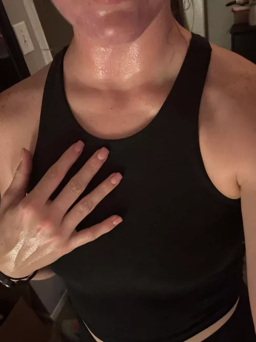 Just finished running 😋