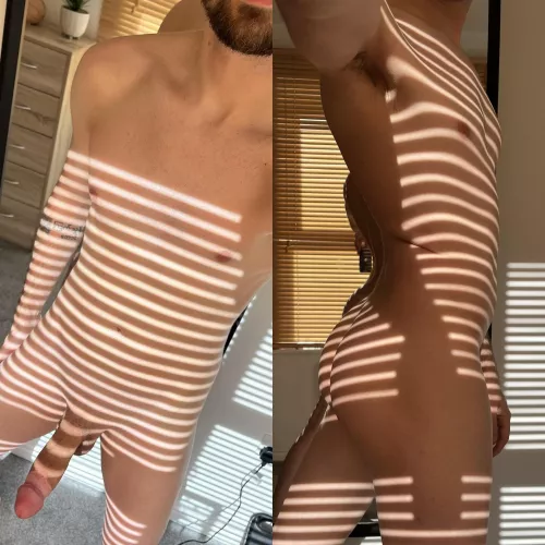 Messing with natural lighting, artsy nude possibly?