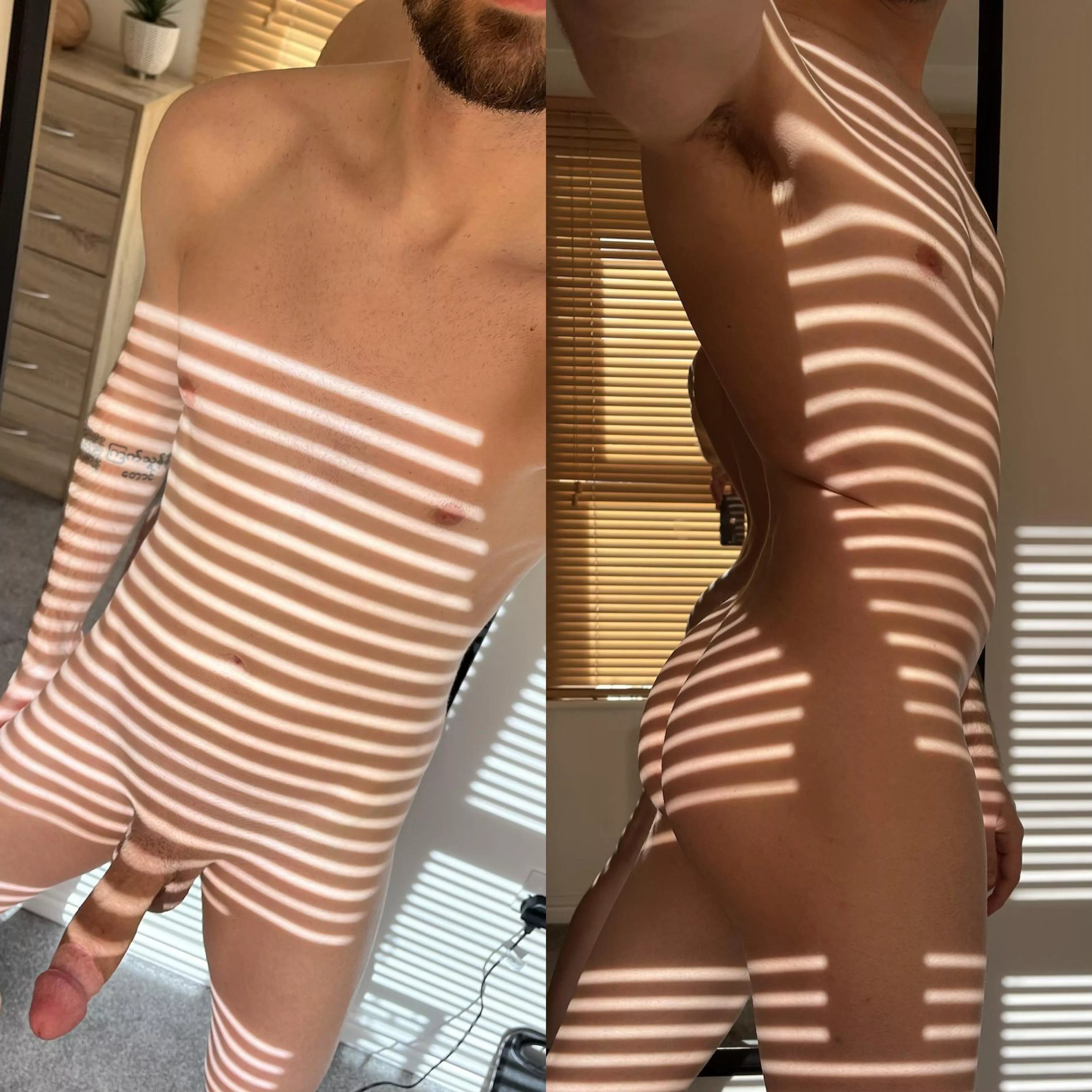 Messing with natural lighting, artsy nude possibly?