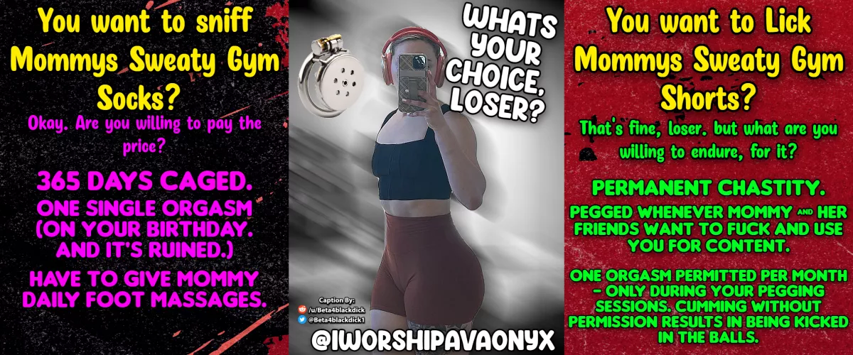 What's your choice, Loser?