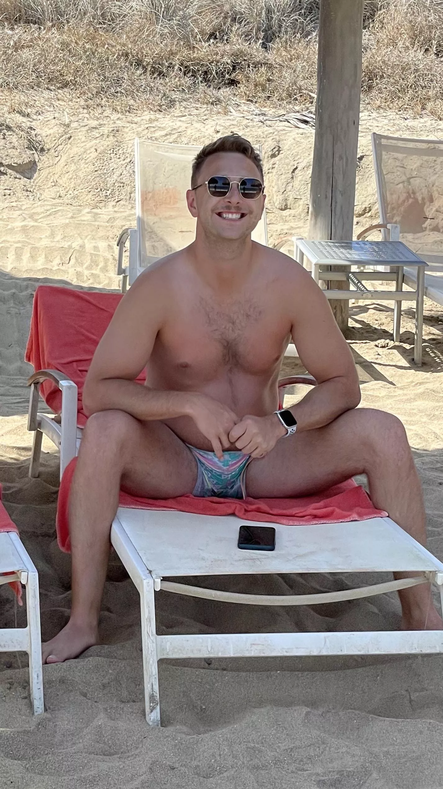 You can tell the beach makes me happy