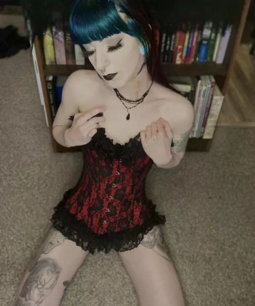 A corset is the only clothing I need 