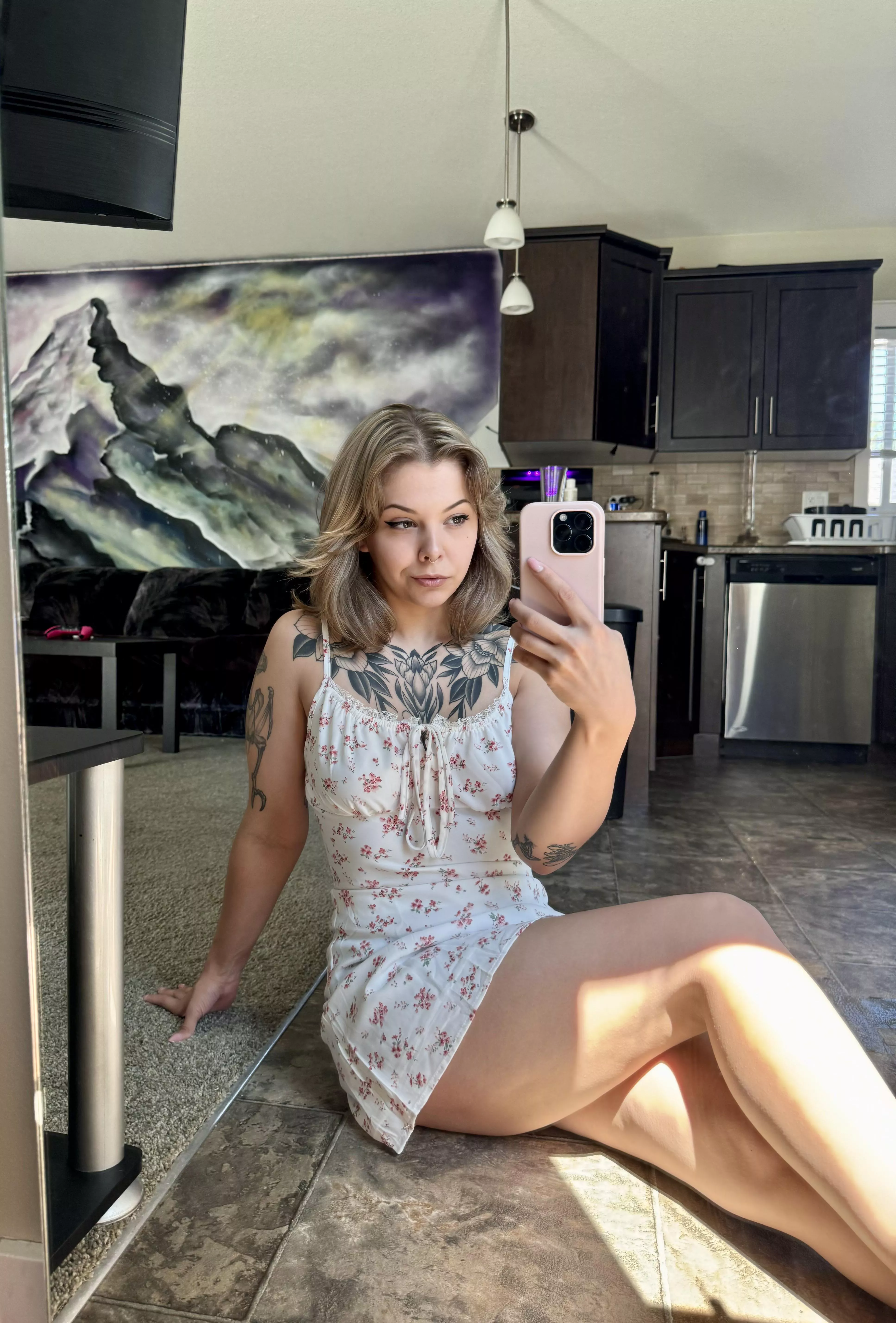 Do you like pink sundresses? 