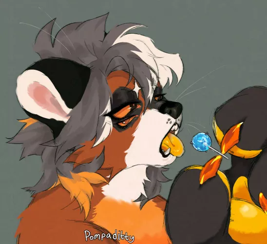 Fanart of a pretty character!! (Art by Pompaditty/me!)