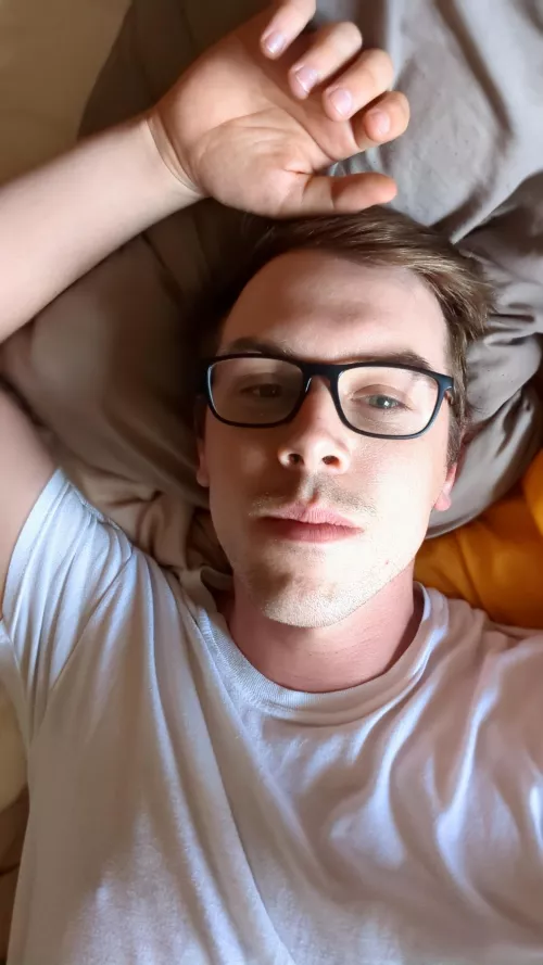 Fell back into bed while changing into a heat dome appropriate outfit.