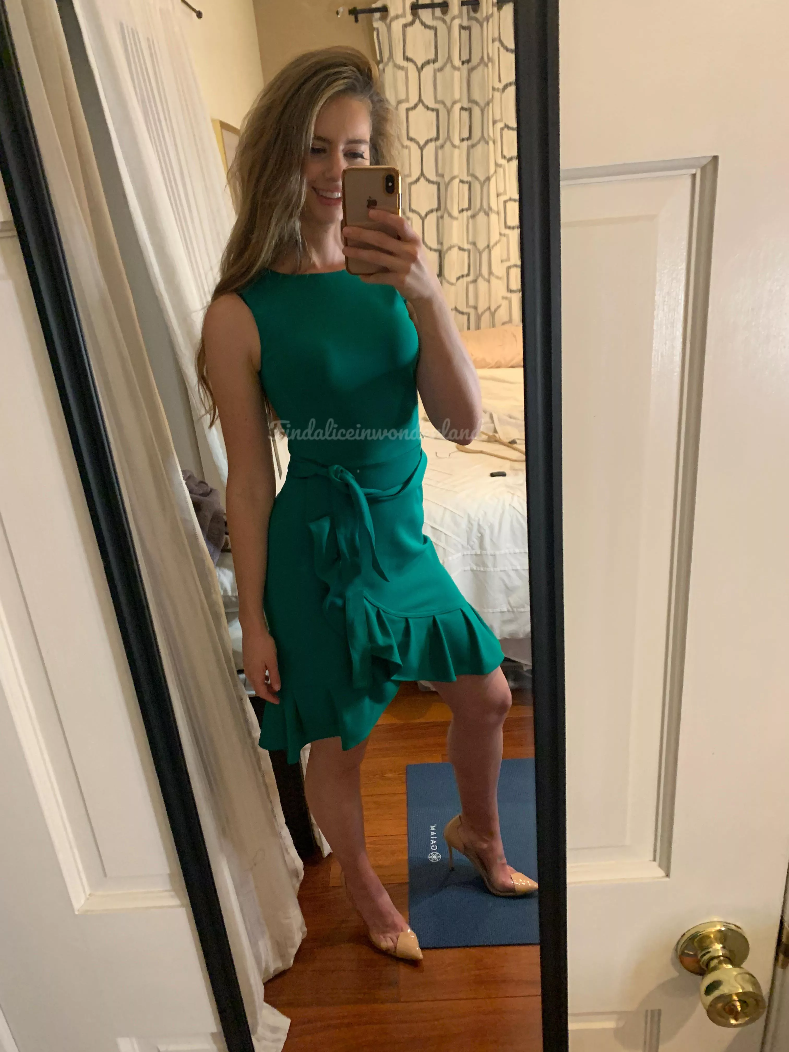 Green dress 