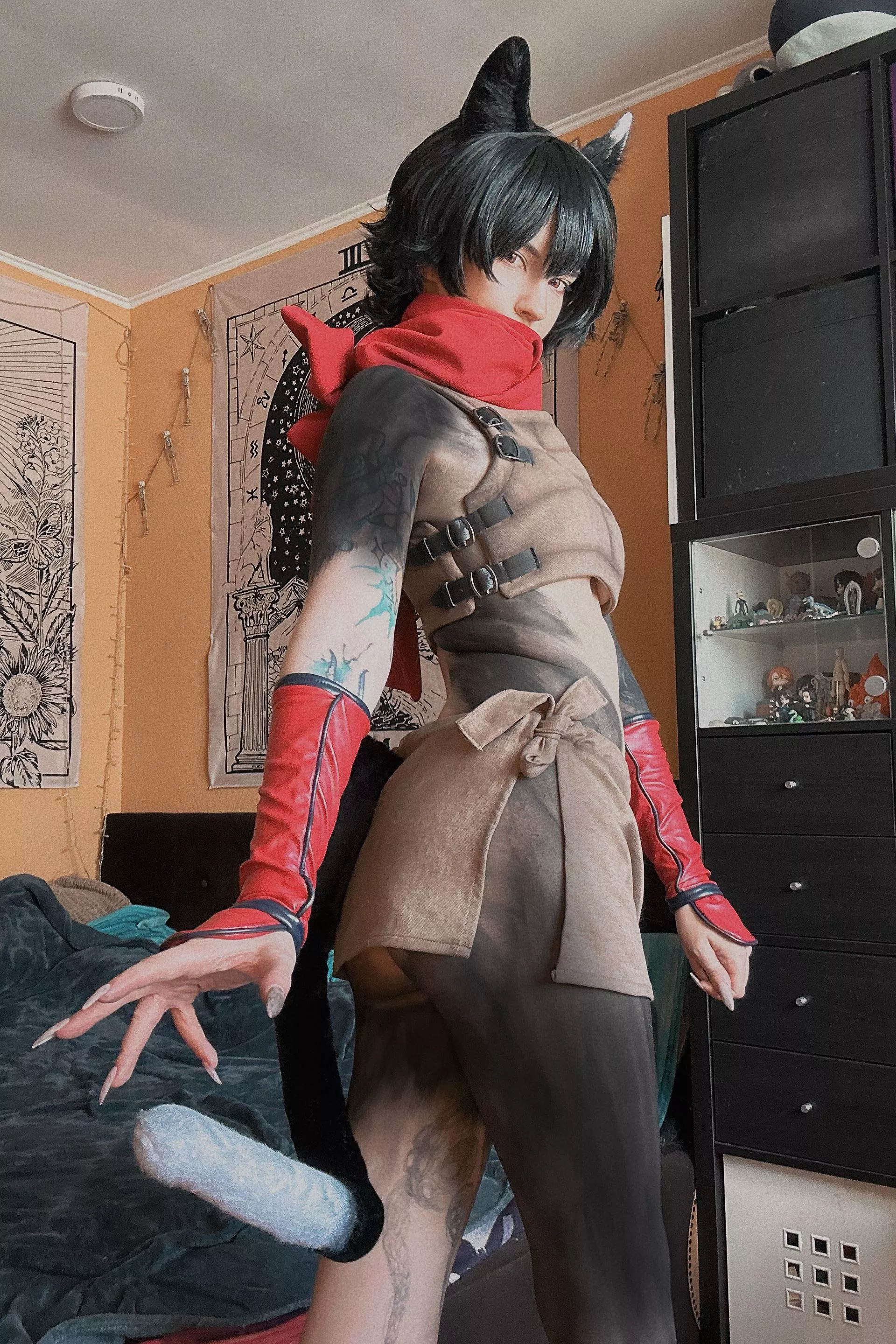 Izutsumi from Dungeon Meshi cosplay by BakaFuwa