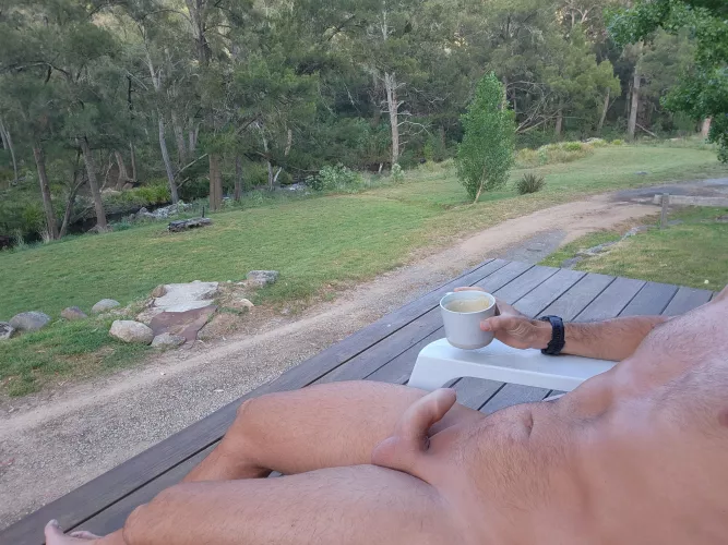 Join me on the deck? 