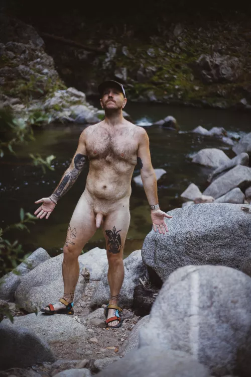 Just creekin in the redwoods again