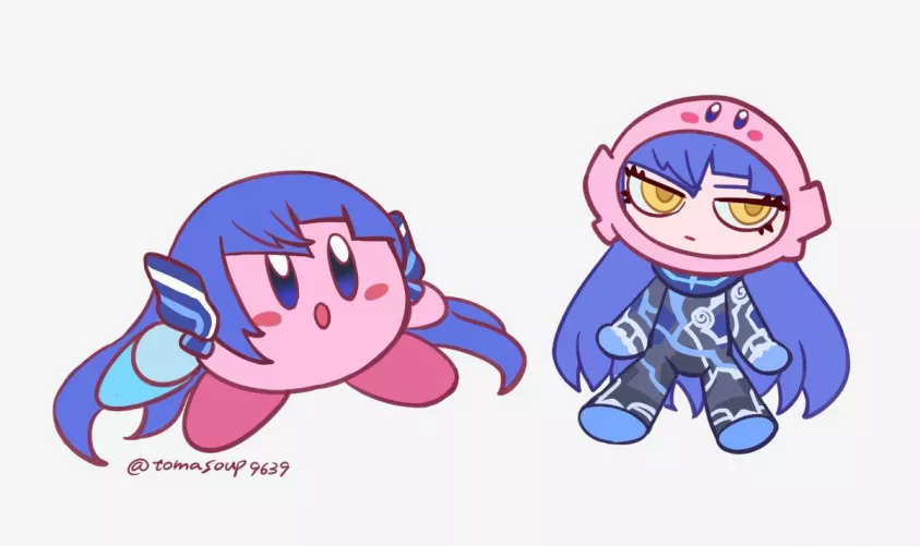 Kirby and Nahobino (SMTV)