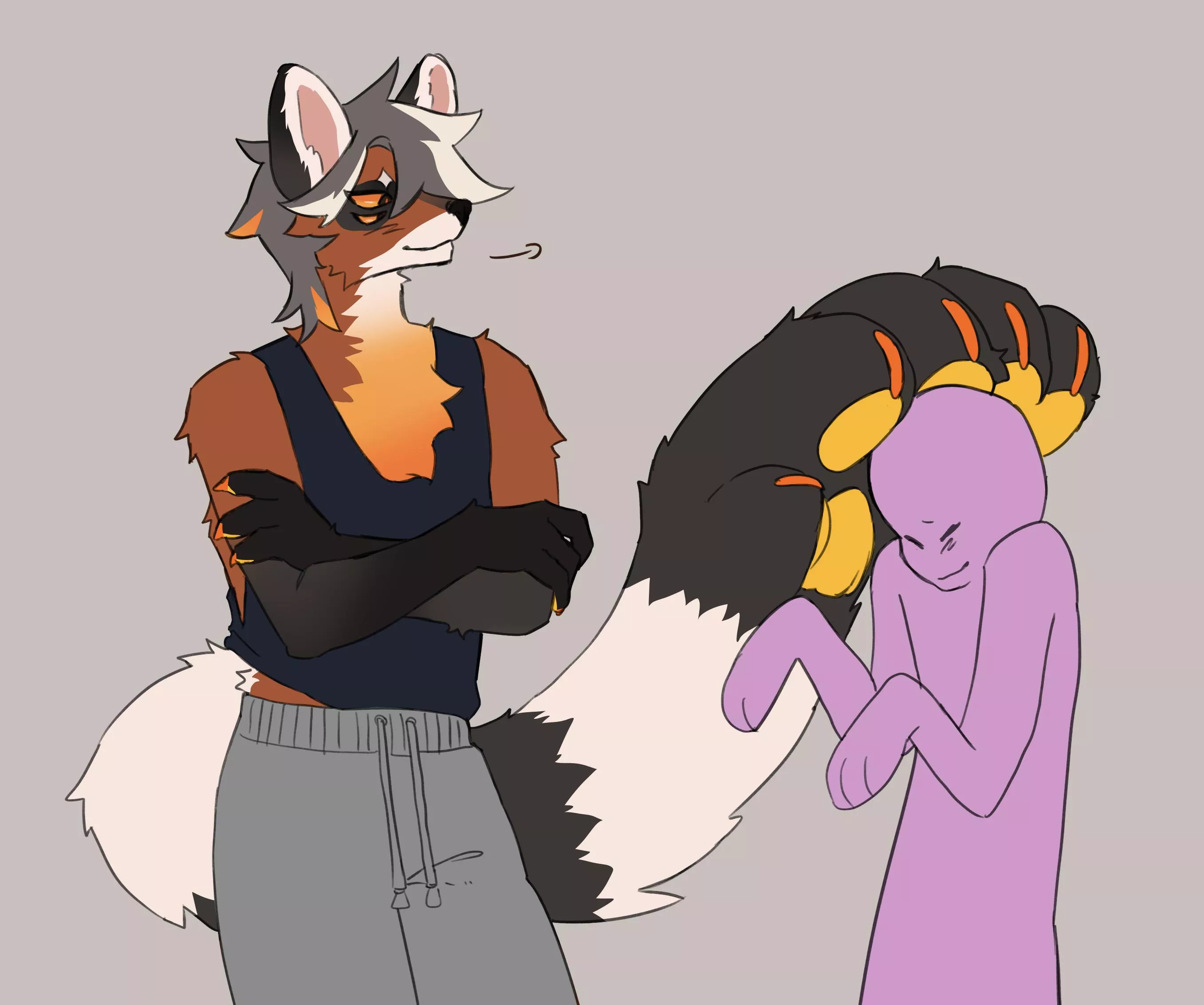 pat the redditor (draw yourselves in >:D)