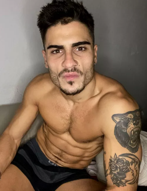 Tattooed and toned, but can you handle the real muscle? 