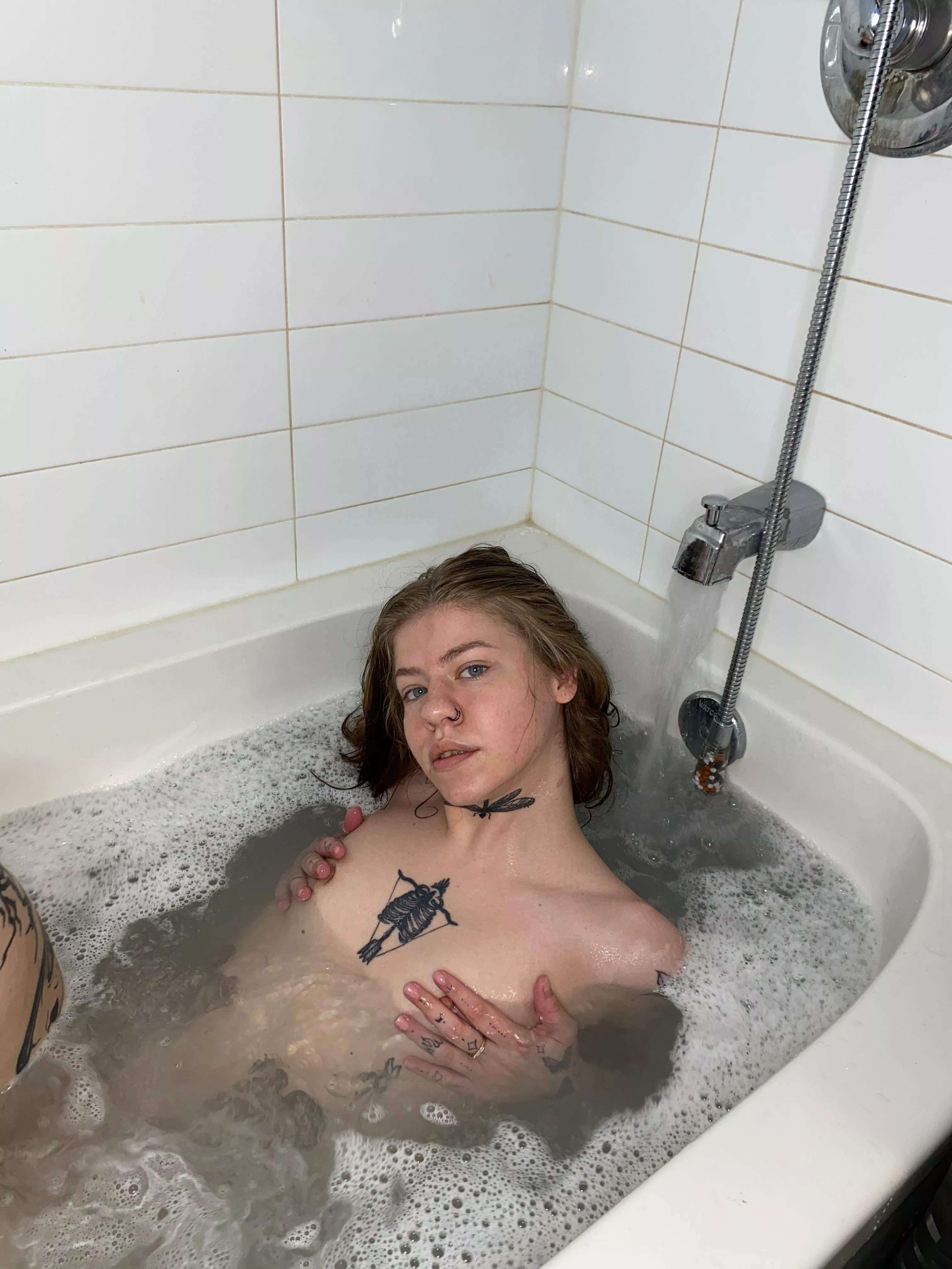 Would you come with me to help in the shower