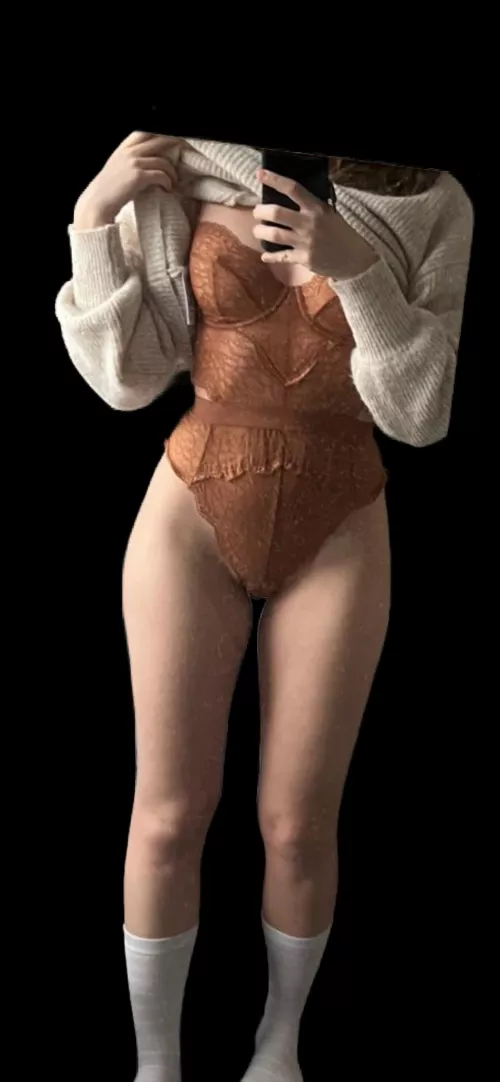 You never know what is hiding under my everyday clothes 😉