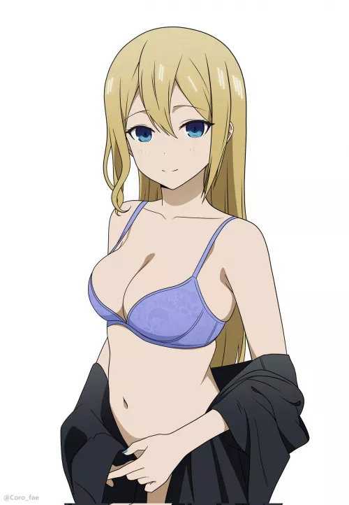 Ai Hayasaka In Purple Lingerie (Kaguya-Sama Love Is War)