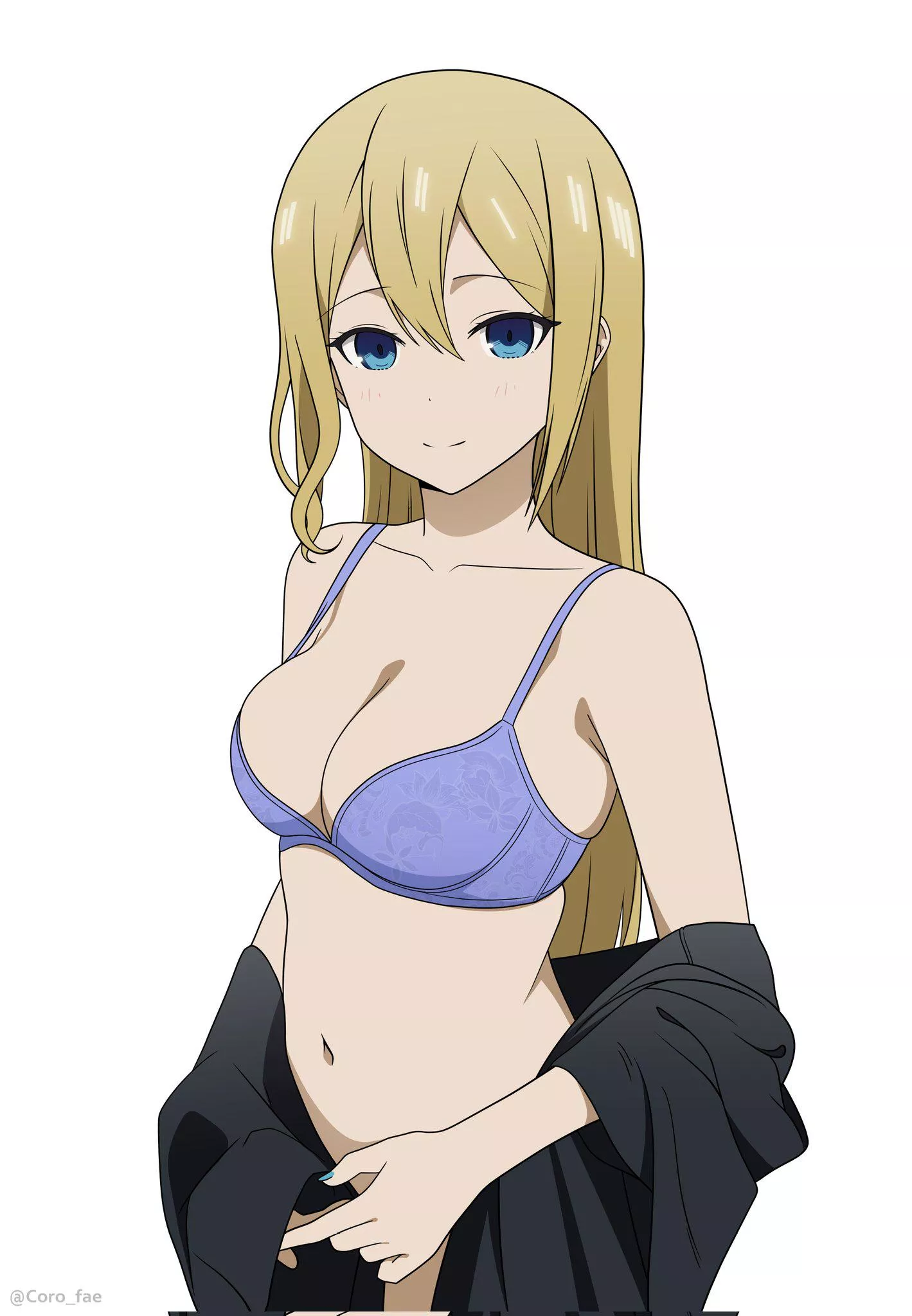 Ai Hayasaka In Purple Lingerie (Kaguya-Sama Love Is War)