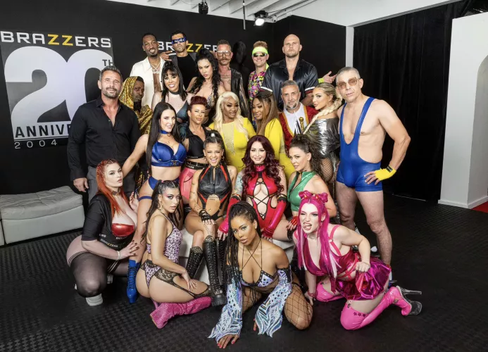 Brazzers 20th year orgy 