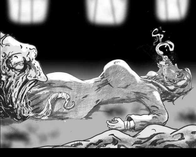 Freddy snack (Twitter@zalamandrus) by me