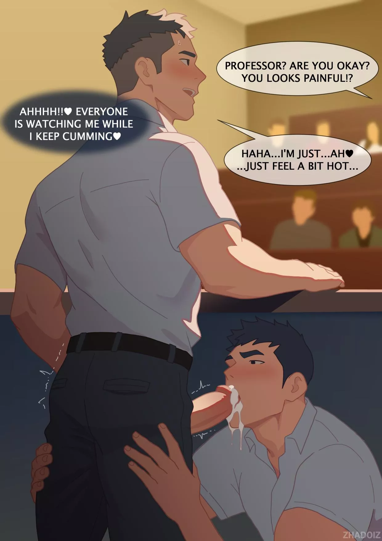 Hidden blowjobs are the best