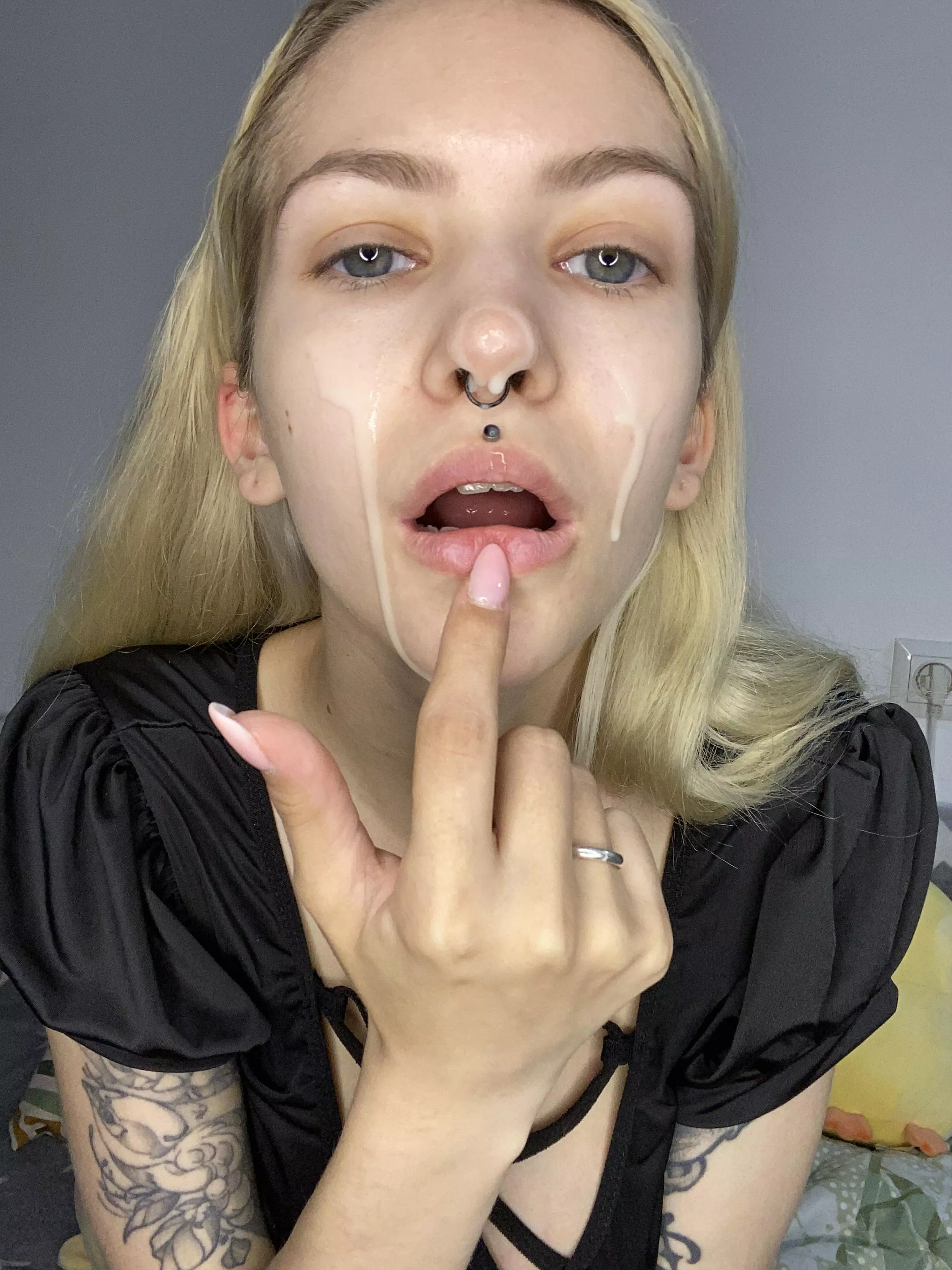 I have to show you where to cum otherwise I’ll remain hungry