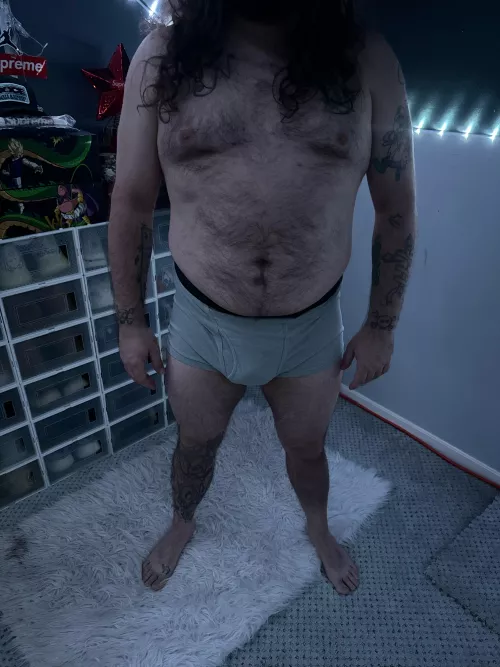 Just a lovable bear in briefs 💕