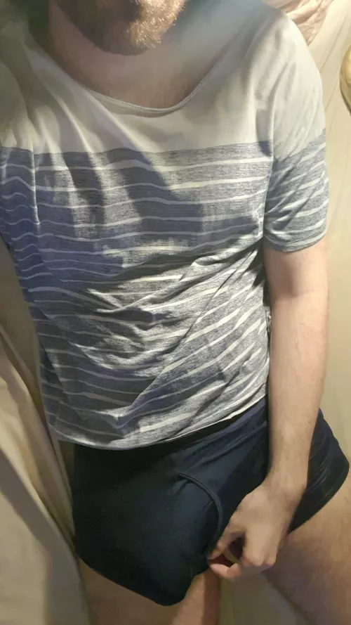 Just bought some new underwear. I think they're a bit too tight (26)