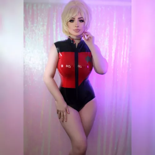 Latex cosplay based on Yeoman Janice Rand