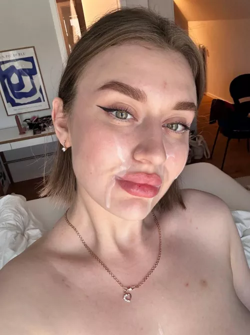 Love when he cum on my face...