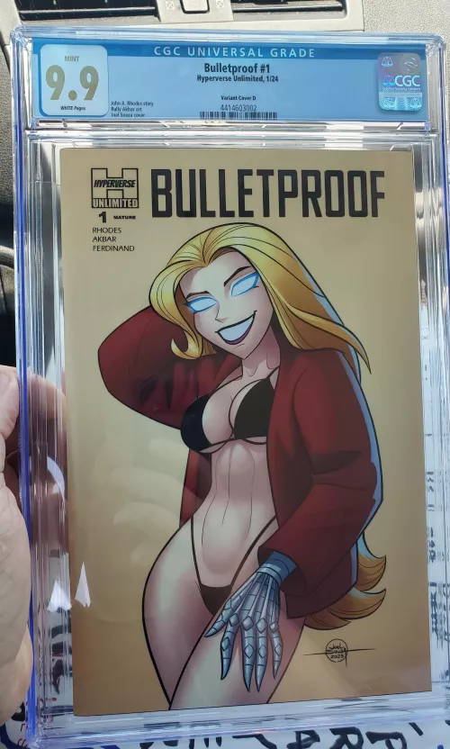 My latest 9.9 [Bulletproof #1 cover D ]