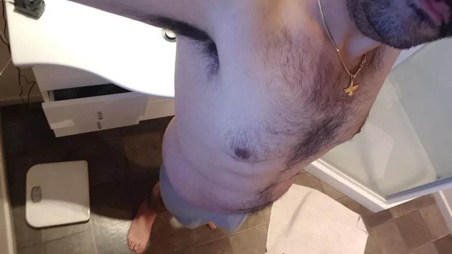 Sweaty and ripe for the sniffing 