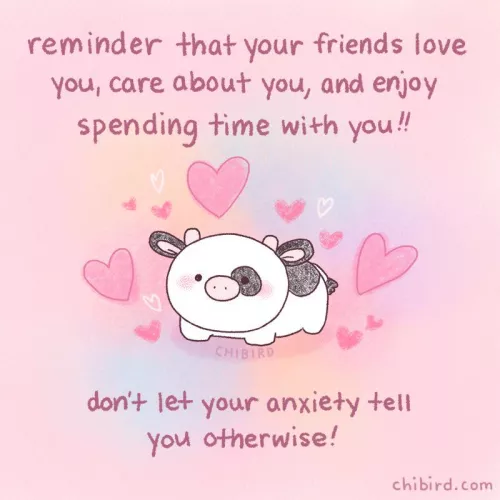 Thought someone might need to hear this 🐮🩷