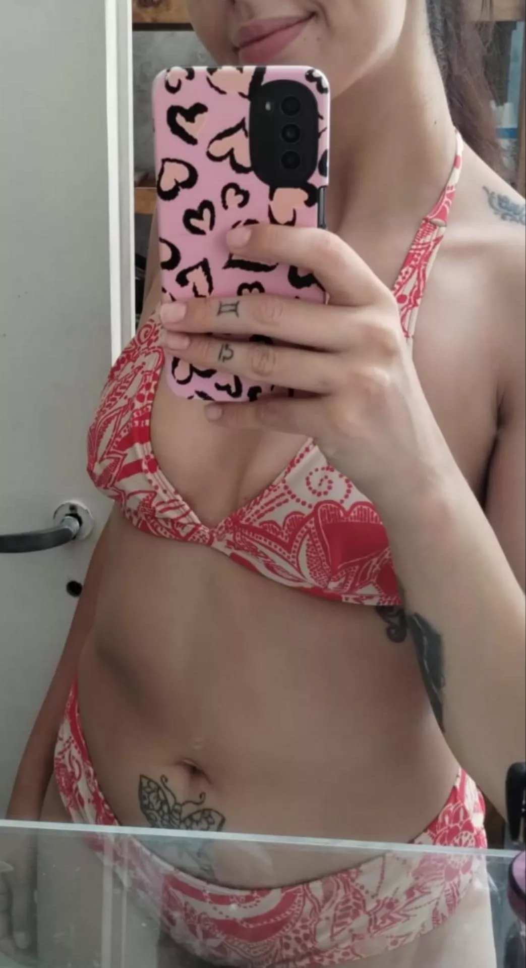 Would you like to take off my bikini?