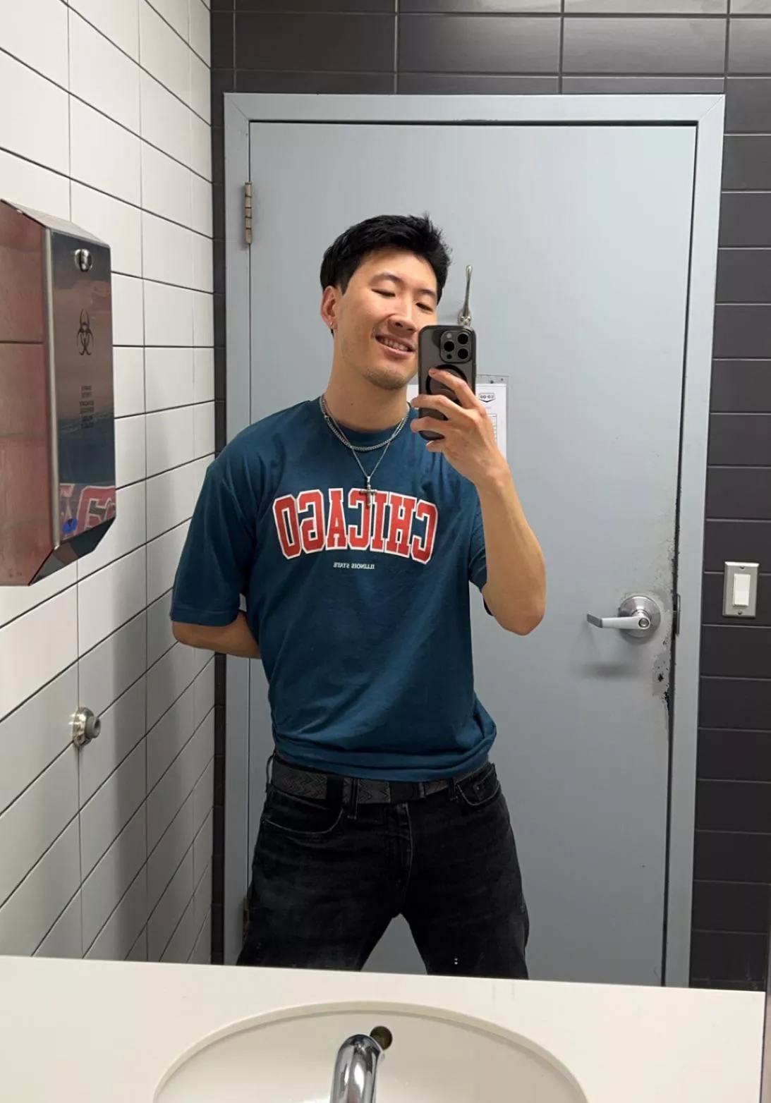 Gas station selfie lol