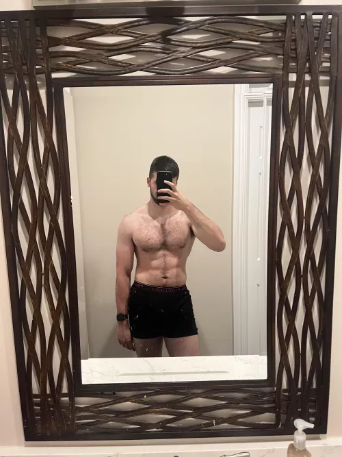 Getting waxed in a few hours. Enjoy it while it lasts.