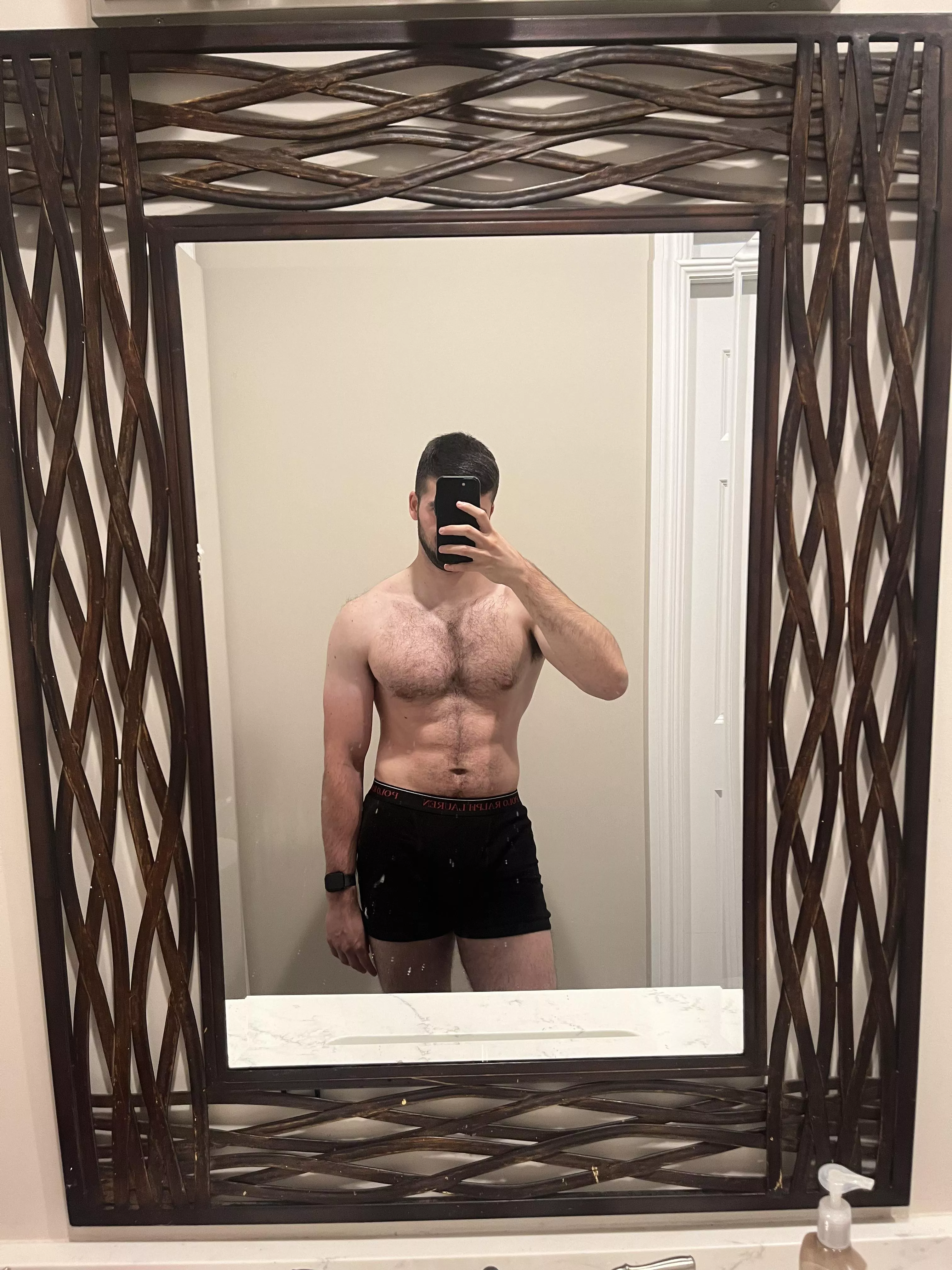 Getting waxed in a few hours. Enjoy it while it lasts.